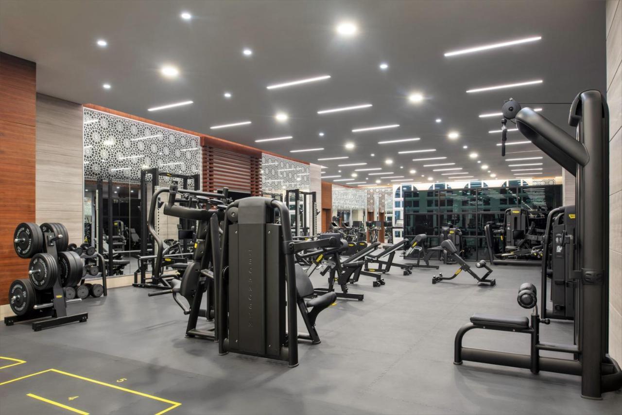 منتجع وسبا المسيلة، لاكشري كوليكشن، الدوحة المظهر الخارجي الصورة The gym at the hotel